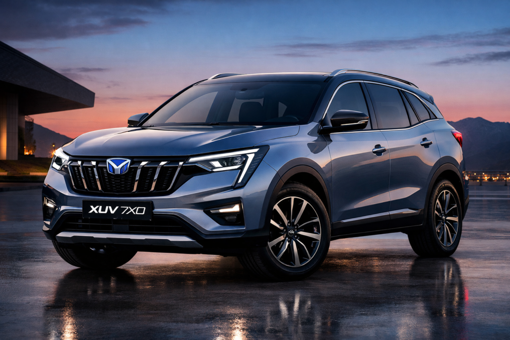 Futuristic Mahindra XUV 7XO