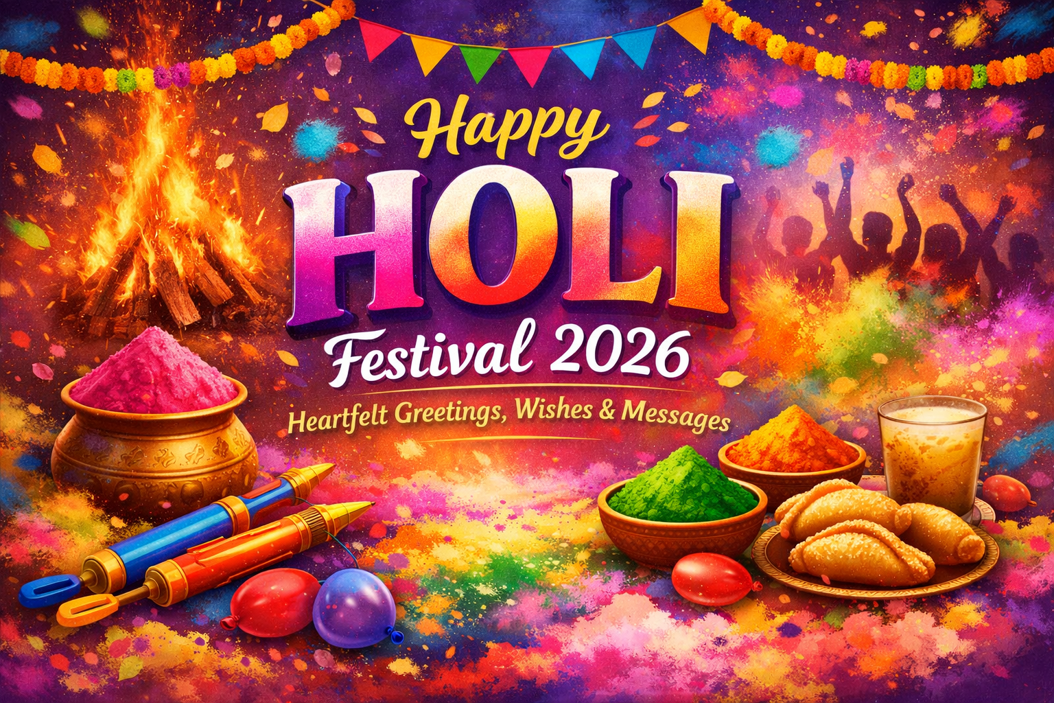 Happy Holi Festival 2026