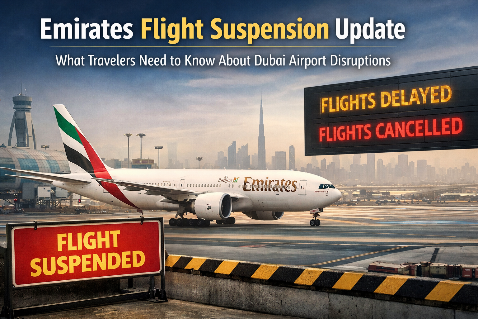 Emirates flights experienced delays and disruptions at Dubai International Airport. Learn what caused the issue, how it affects passengers, and travel tips for upcoming flights.