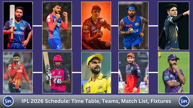 IPL Schedule 2026